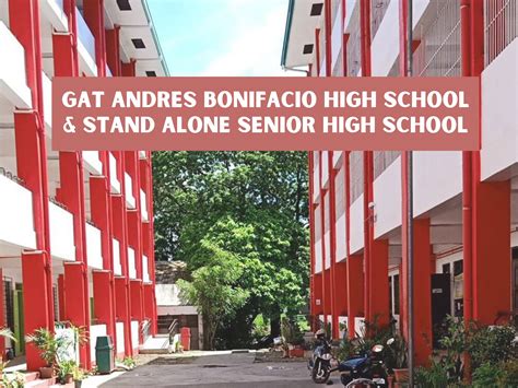 GAT ANDRES BONIFACIO HIGH SCHOOL .